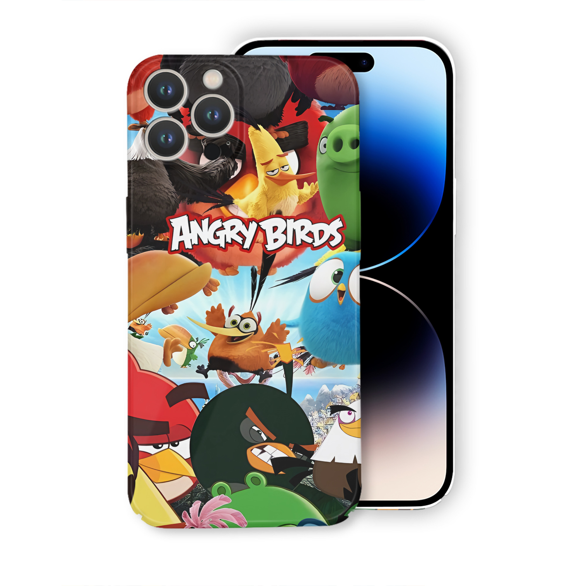 （画像用） Angry Birds アングリーバード 【iPhone 14シリーズ対応】ハードケース